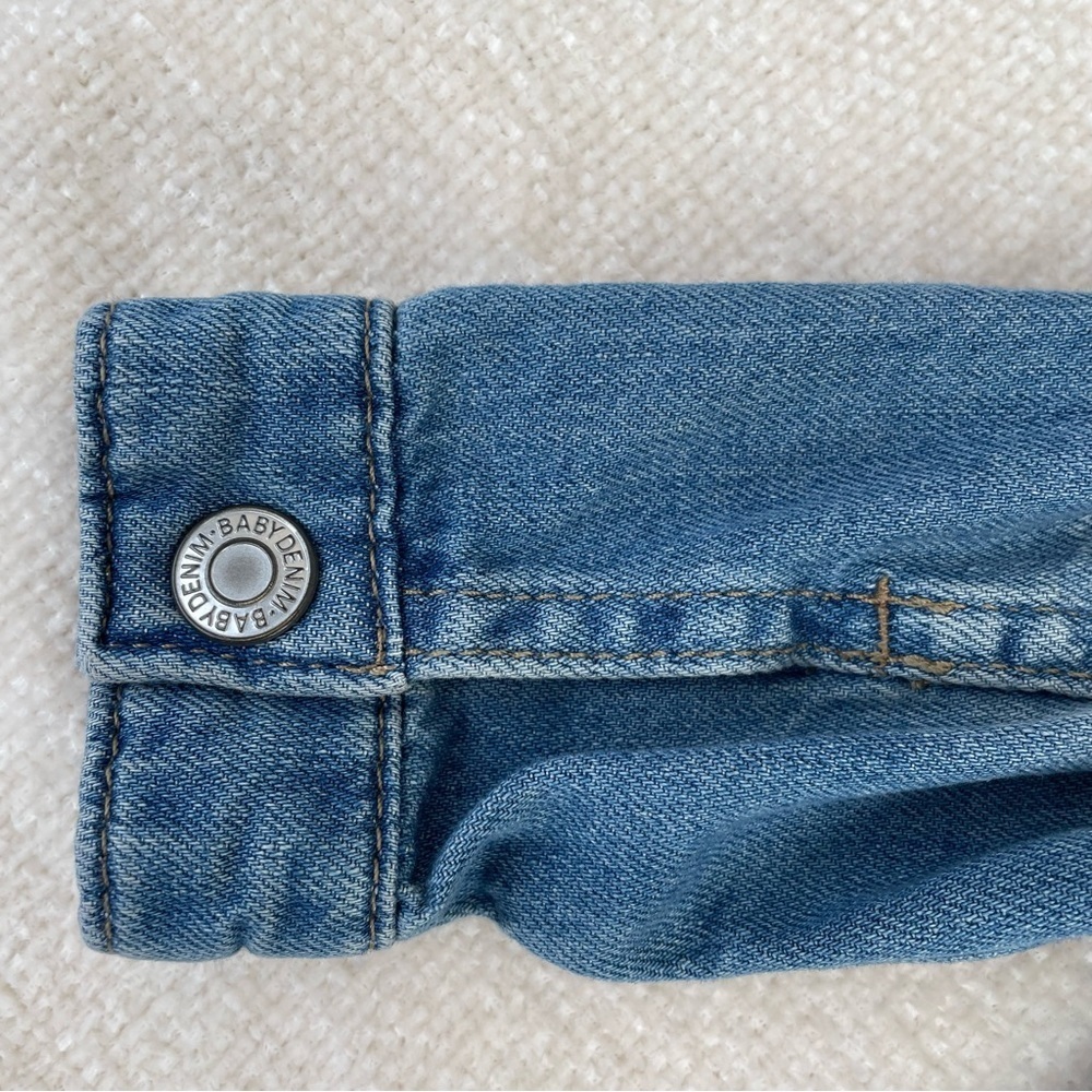 H&M baby denim jacket size 6m boy/girl - Picture 5 of 8